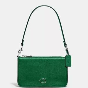 Coach Green Shoulder Bag